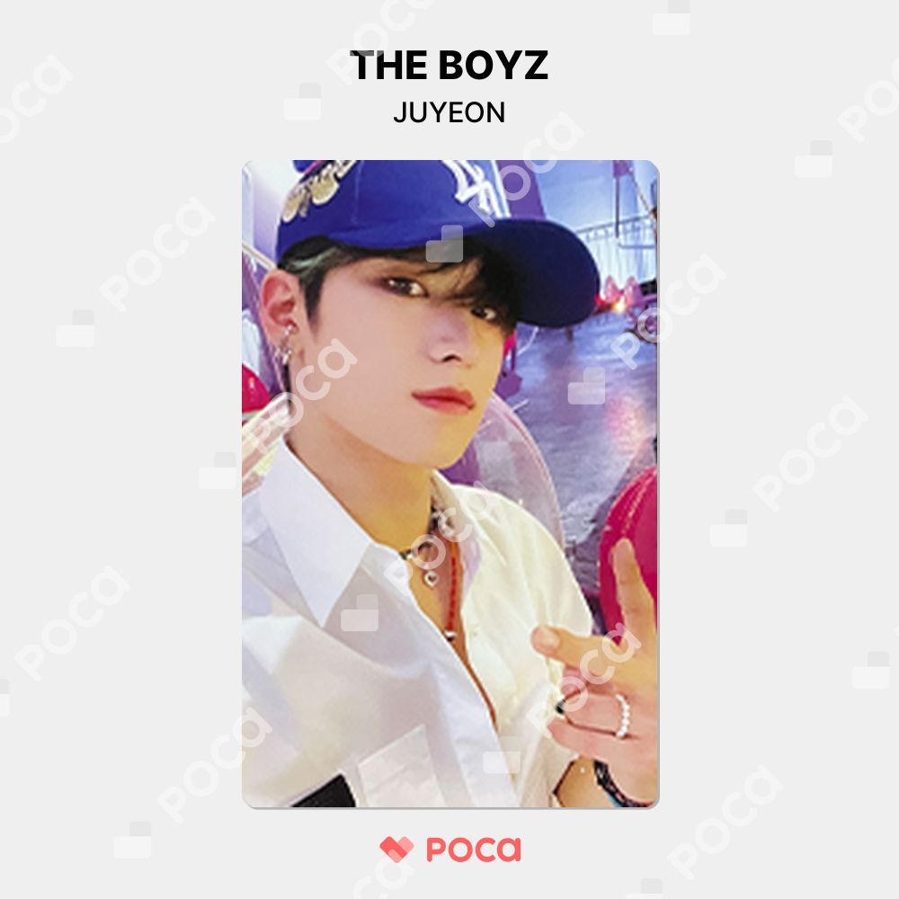 THE BOYZ ジュヨン トレカ THRILL-ING PVC ミニ ポケット トレカ