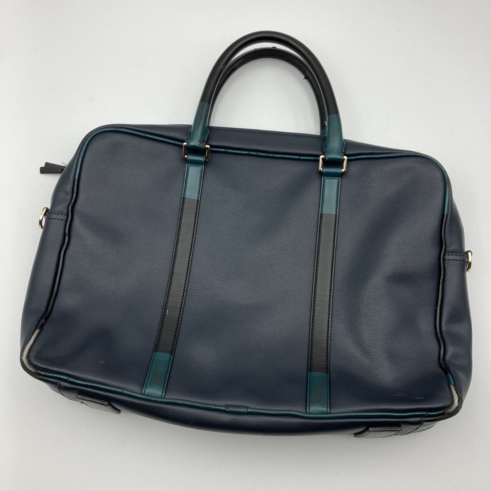 Paul Smith ポールスミス 2way ブリーフケース ビジネスバッグ ネイビー ショルダーバッグ かばん カバン BAG 鞄 メンズ SG123-1