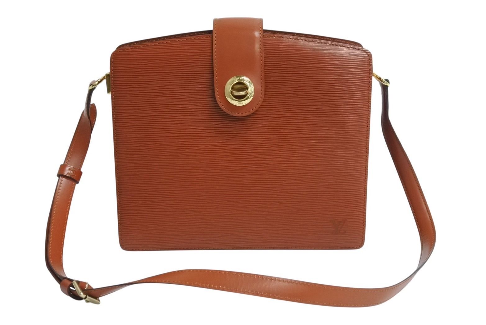 LOUIS VUITTON ルイヴィトン ショルダーバッグ カプチン M52343 エピレザー ケニアブラウン ゴールド金具 4b003410