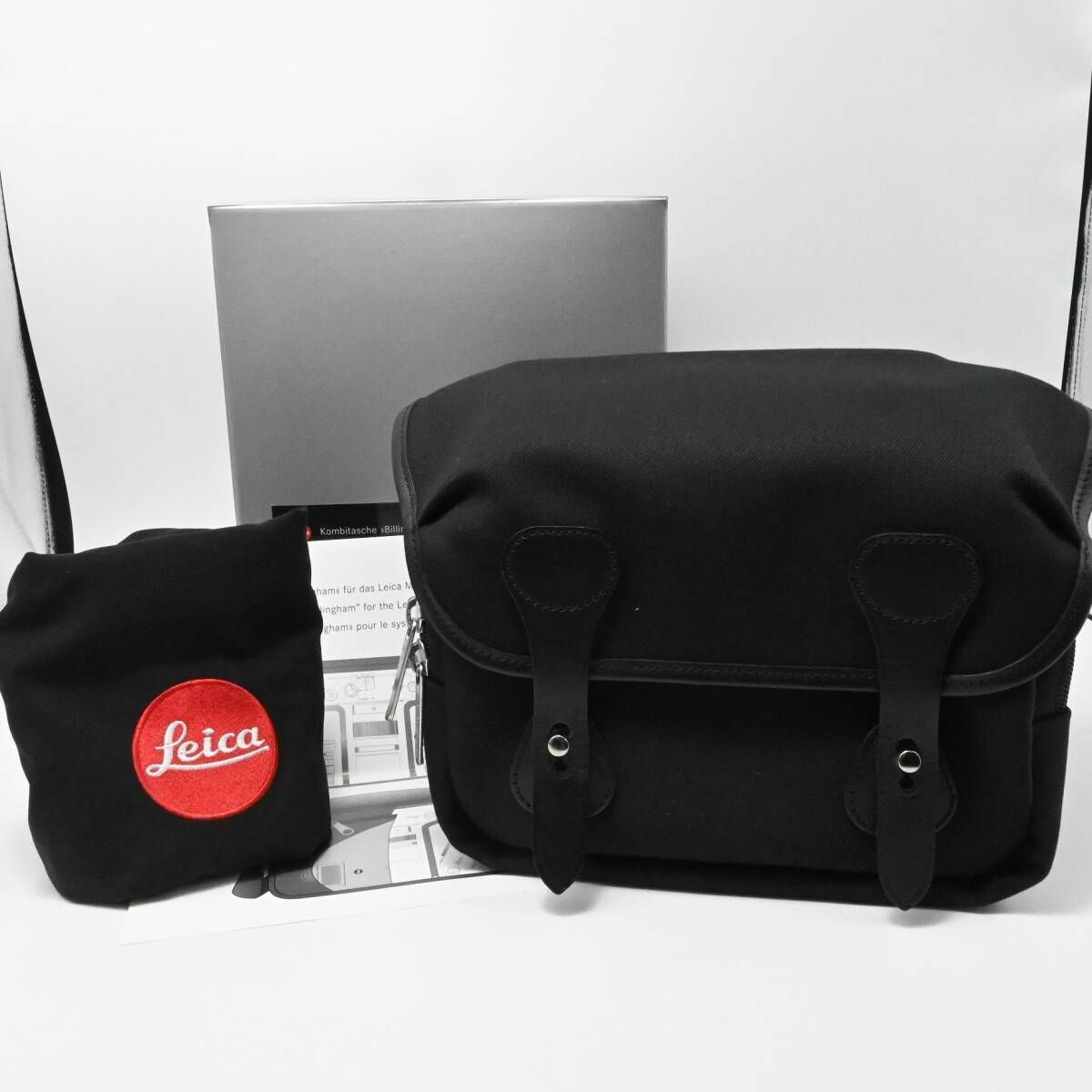 Leica 14854 Billingham コンビネーションバッグ Leica Mシリーズシステム用 ブラック - メルカリ