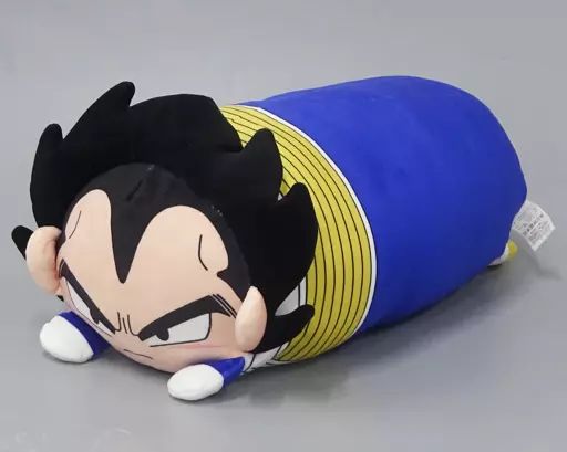中古】クッション・抱き枕・本体 ベジータ ダイカットごろ寝まくら