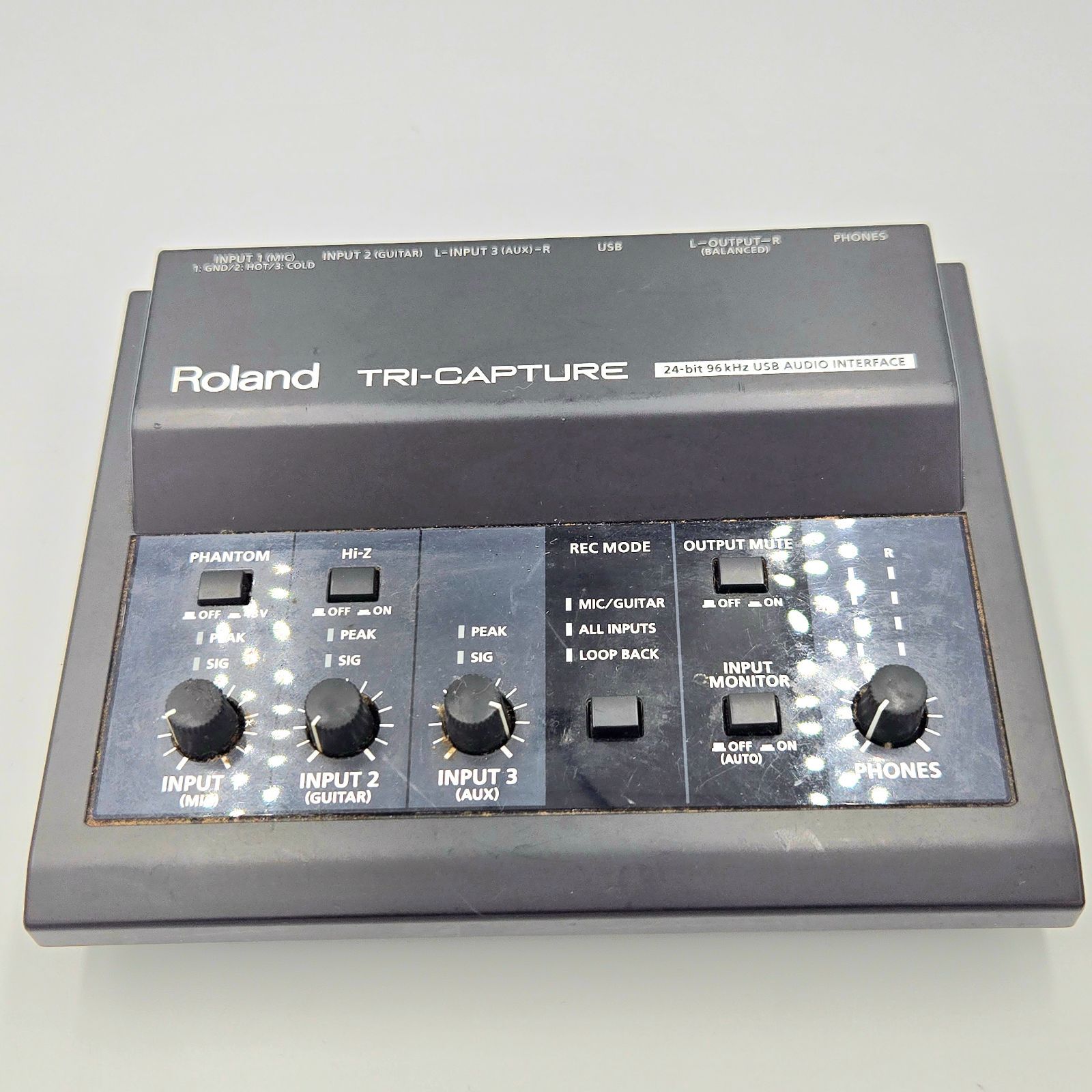 ROLAND オーディオインターフェース　TRI-CAPTURE