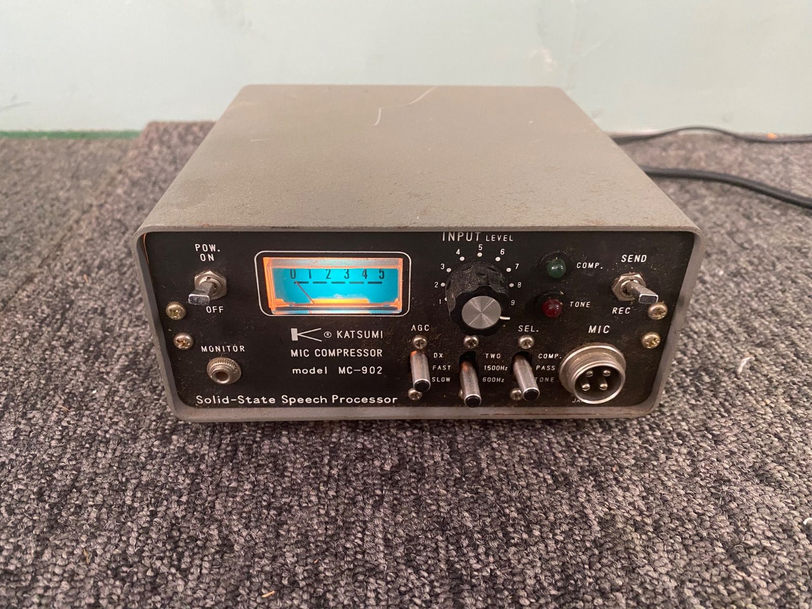 K カツミ KATSUMI 製 MIC COMPRESSOR model MC-902 Solid-State