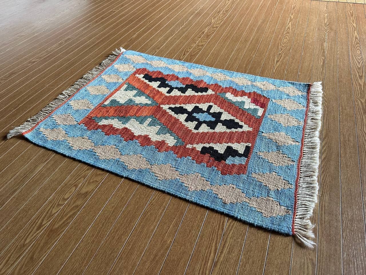 84 ×64】イラン直輸入☆シーラーズ産キリム・KILIM□2914-12-H - メルカリ