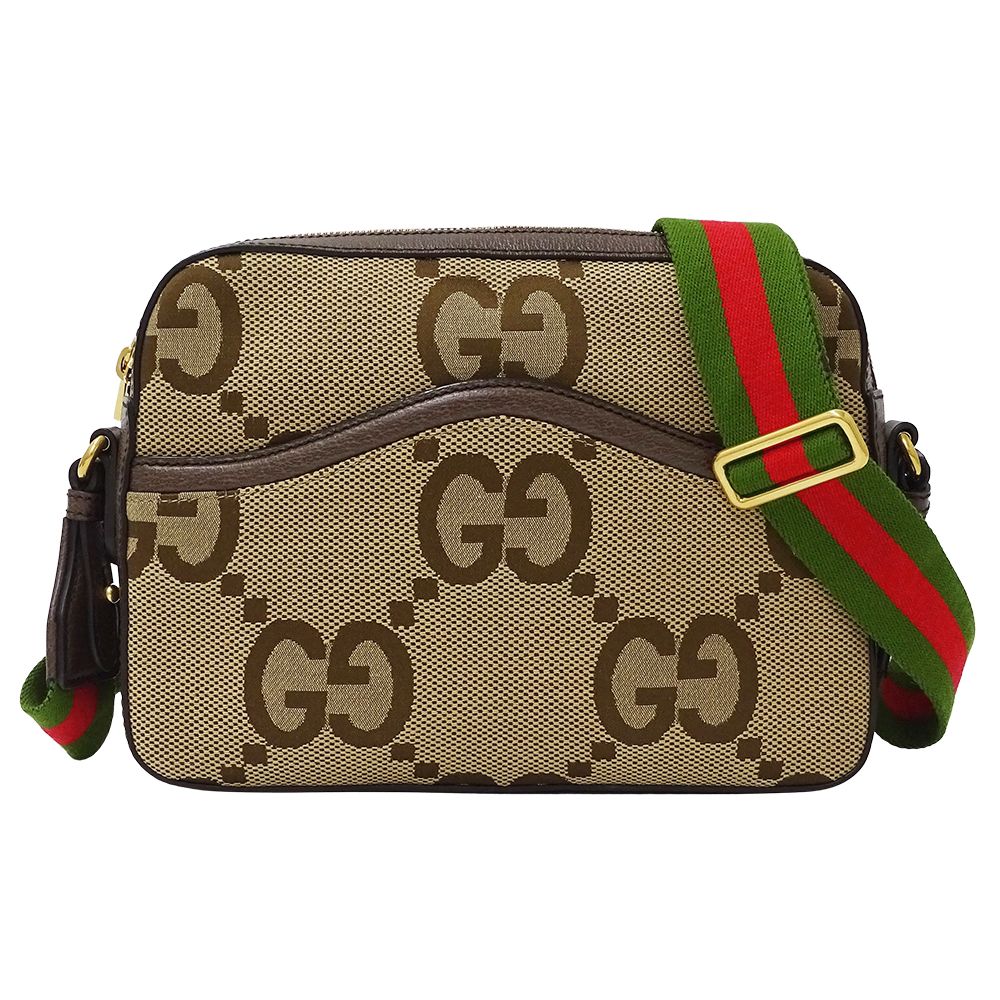 グッチ GUCCI バッグ レディース ブランド ショルダーバッグ ジャンボ GG キャンバス ベージュ ブラウン 675891 斜め掛け おしゃれ