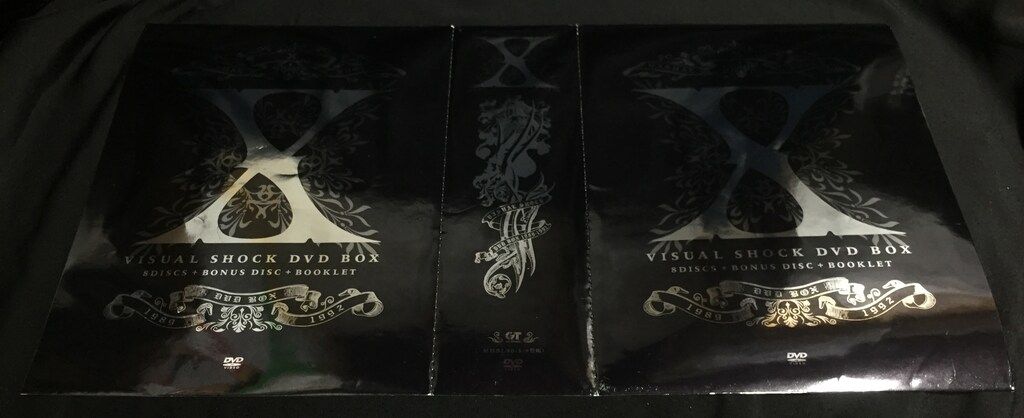 X JAPAN 完全生産限定盤(9DVD) X VISUAL SHOCK DVD BOX 1989