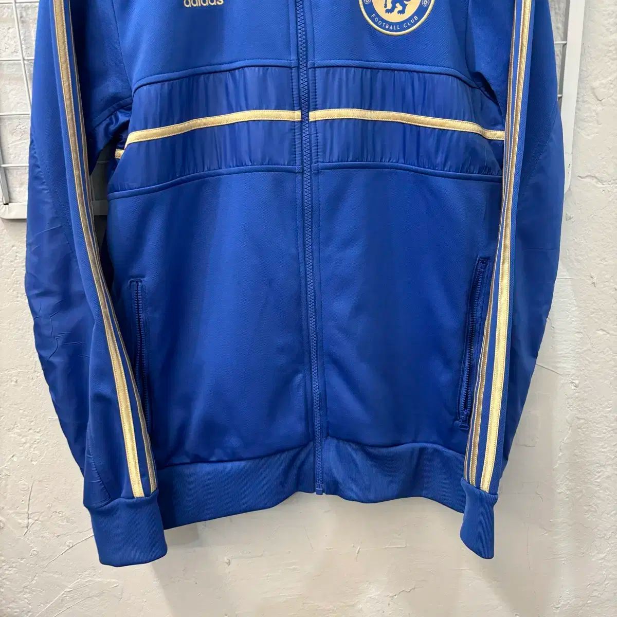 adidas(アディダス) チェルシー 青 トラックトップス ジャージ M