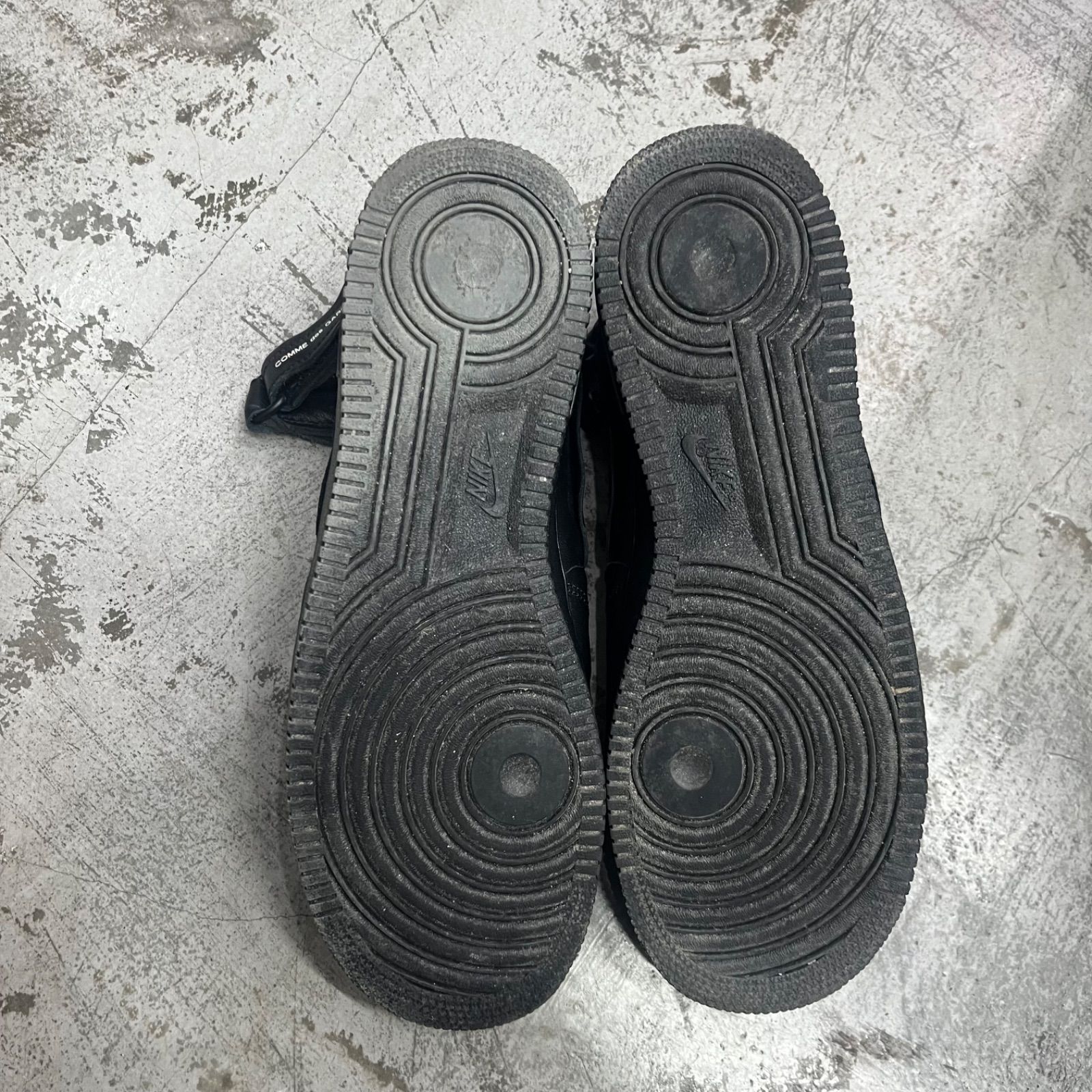 COMME des GARCONS NIKE AIR FORCE 1 MID コラボ レザー エアフォース 