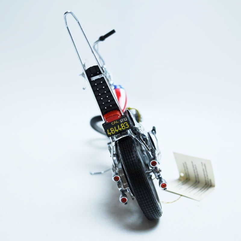 T04-s016 フランクリンミント 1/10 EASY RIDER CHOPPER イージーライダー チョッパー キャプテンアメリカ 1/10 franklin mint Harley Davidson 1969 Easy Rider Chopper
