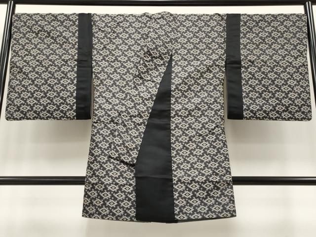 平和屋本店 銀座もとじ 能装束 舞台衣装 花菱文 黒地 CYAA3686s5
