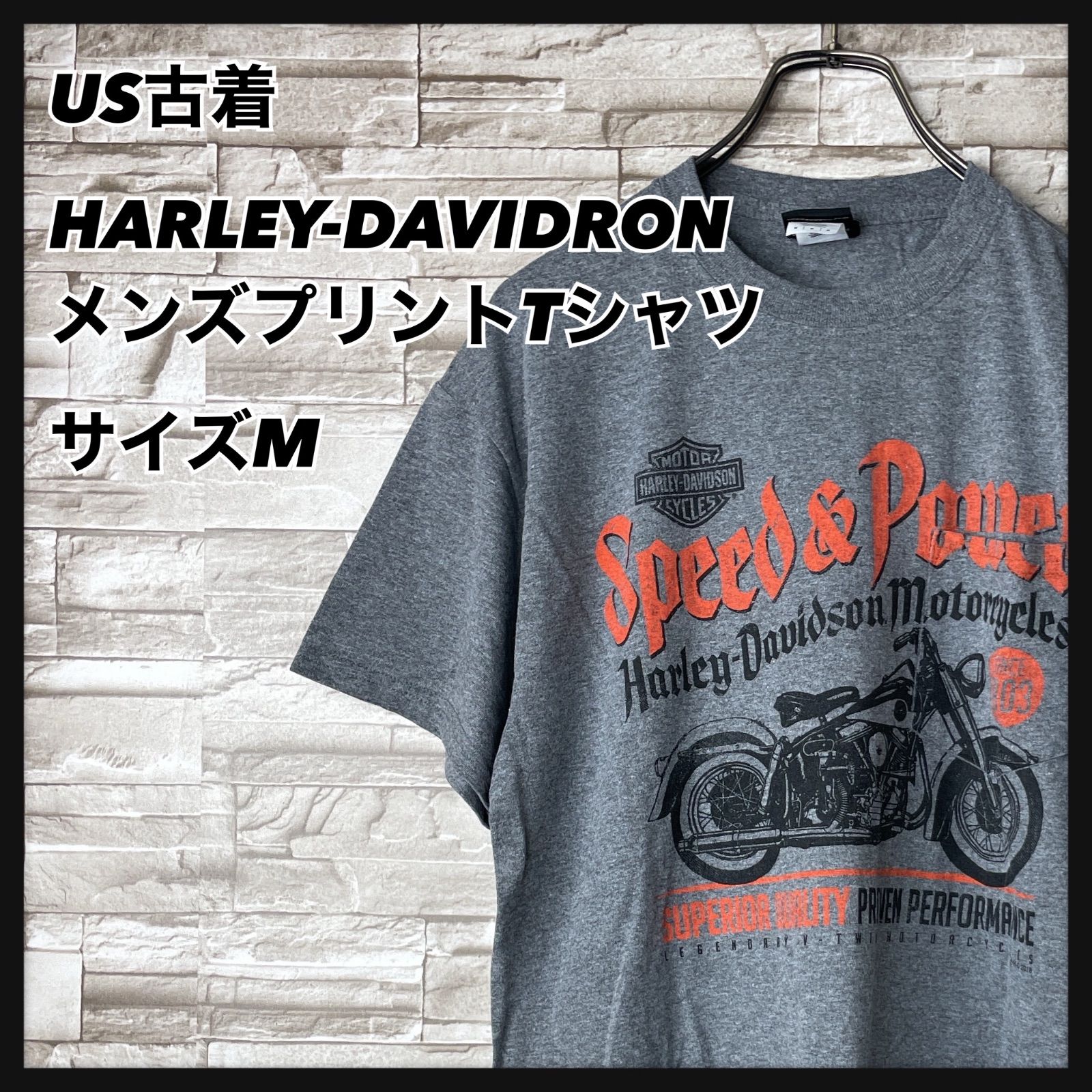 ハーレーダビッドソン Tシャツ us M - バイクウェア・装備