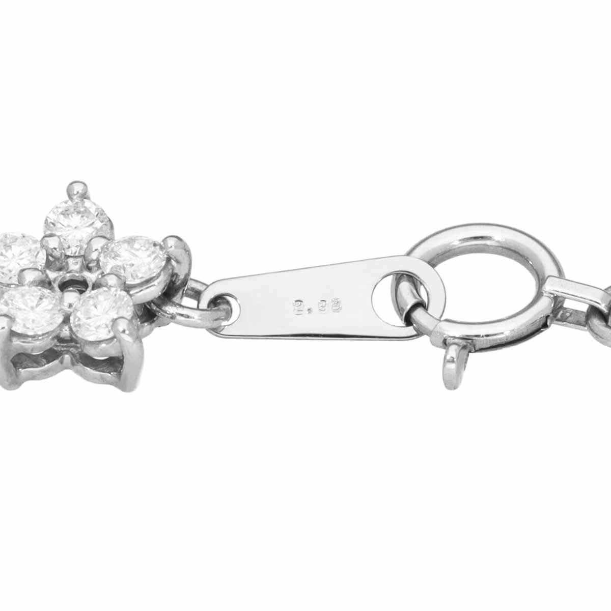ダイヤモンド(2.98ct)デザイン ネックレス Pt850 プラチナ 鑑別