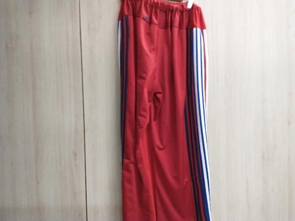 DISCOVERED Adidas再構築リメイクトラックパンツ DC NS-PT その他ロングパンツ アディダス レッド サイズフリー
