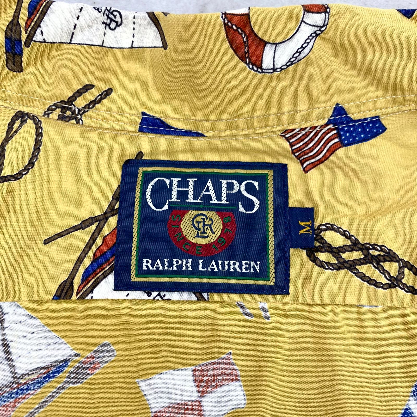 CHAPS RALPH LAUREN チャップス ラルフローレン アロハシャツ 半袖