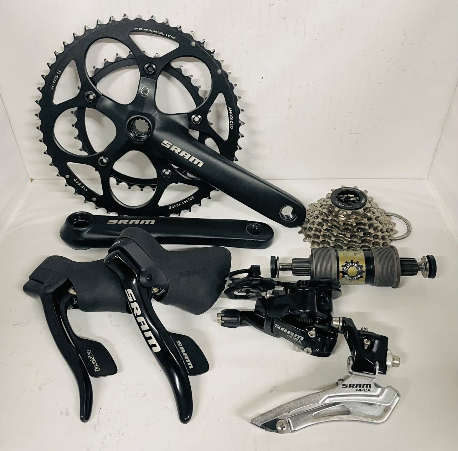 SRAM APEX 10×2 パーツセット RIVAL スラム ダブルタップ - パーツ