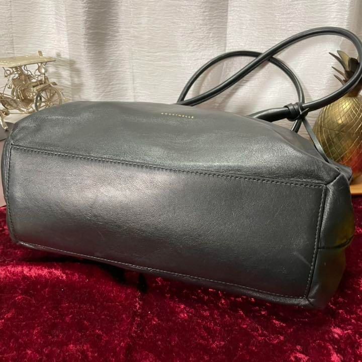 美品 COCCINELLE コチネレ レザー 本革 トートバッグ - メルカリ