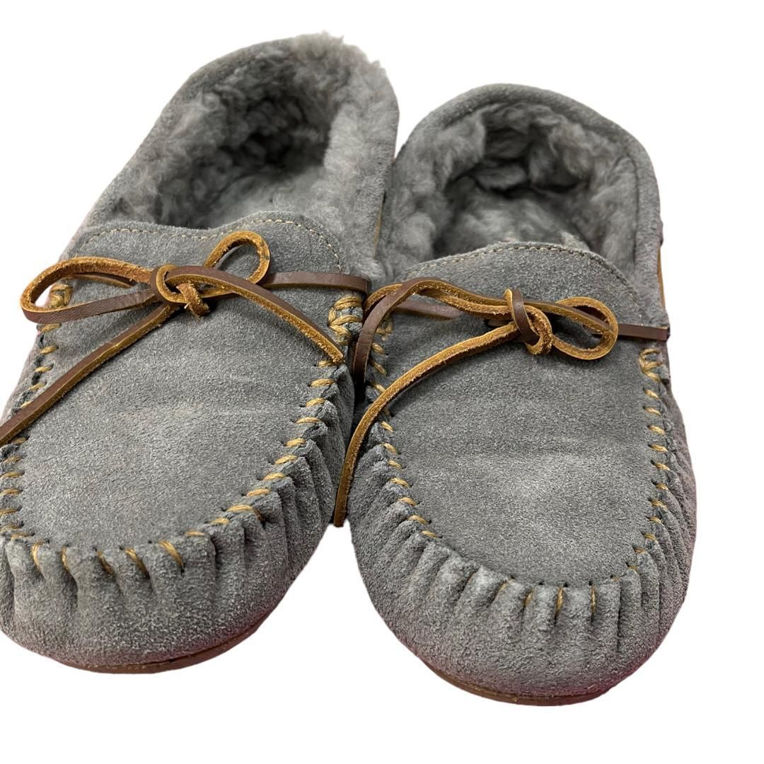 エミュー モカシン グレー EMU Australia ムートンモカシンМ8グレー