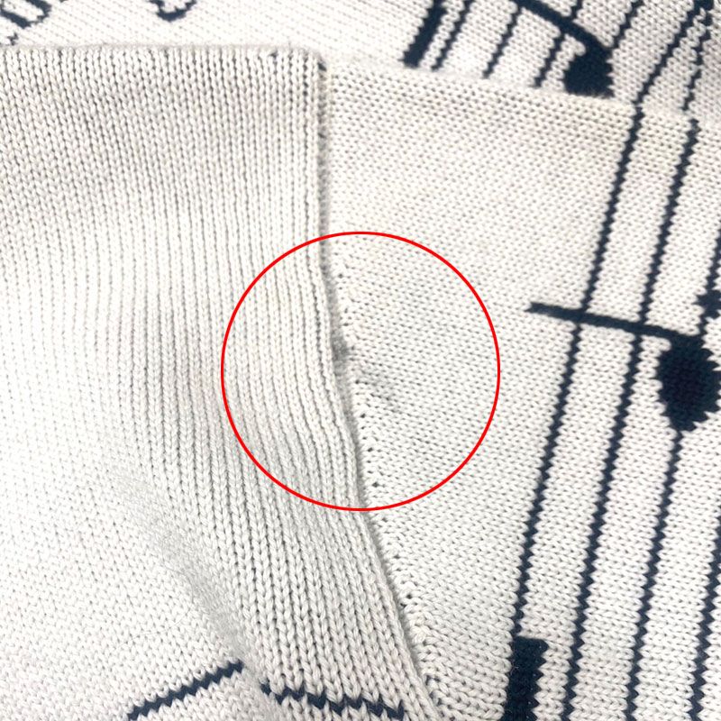 ルイヴィトン バーティションインタルシアニット サイズS 音符 楽譜