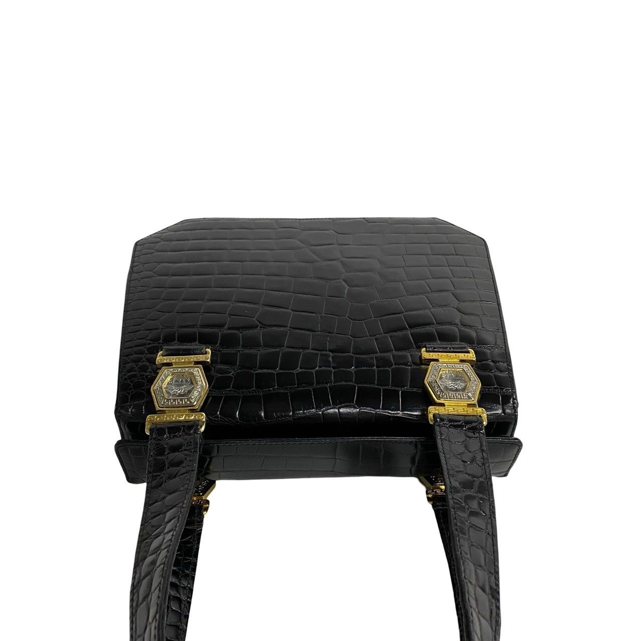 ほぼ未使用 希少品 VERSACE ヴェルサーチ メデューサ モチーフ 金具 