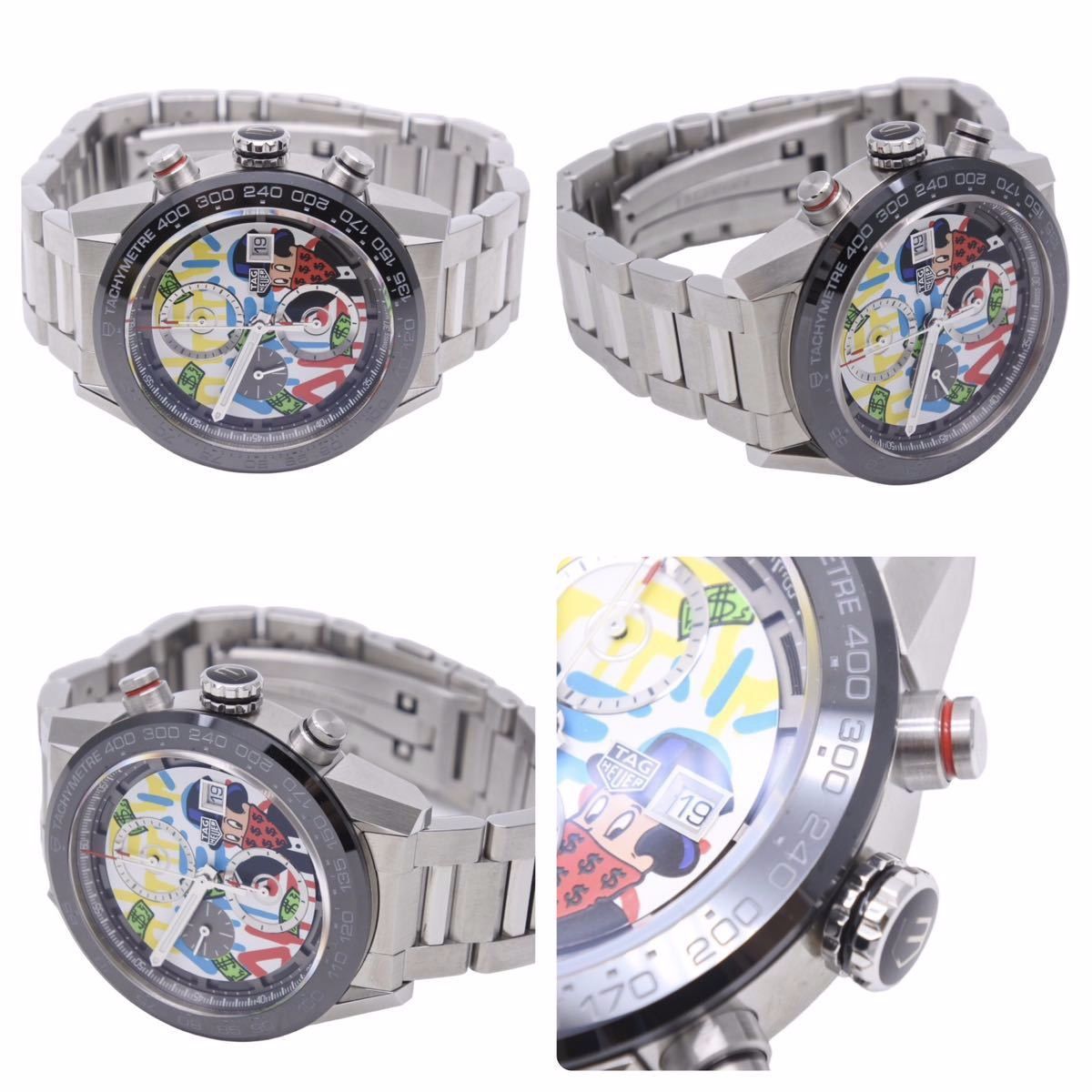 極美品 タグホイヤー TAG HEUER カレラ キャリバーホイヤー01 アレック 