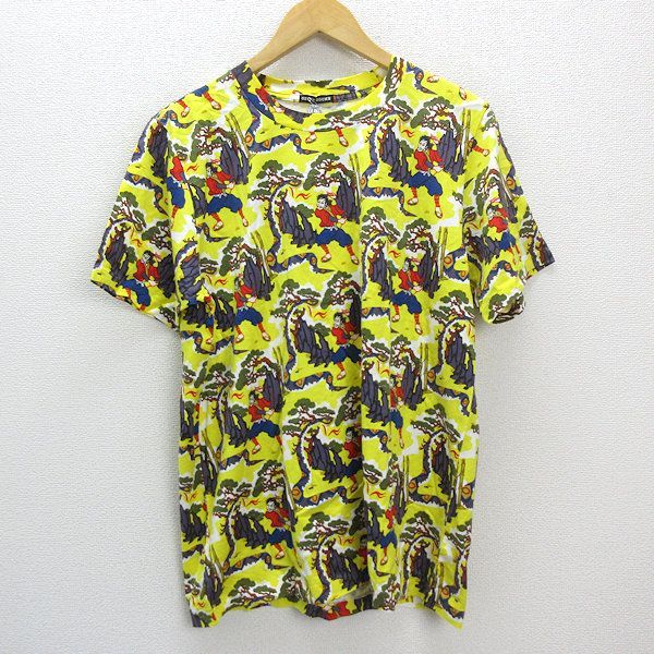 k未使用オゾンロックス/OZONE ROCKS オーガニックコットンTシャツ【L】MENS65