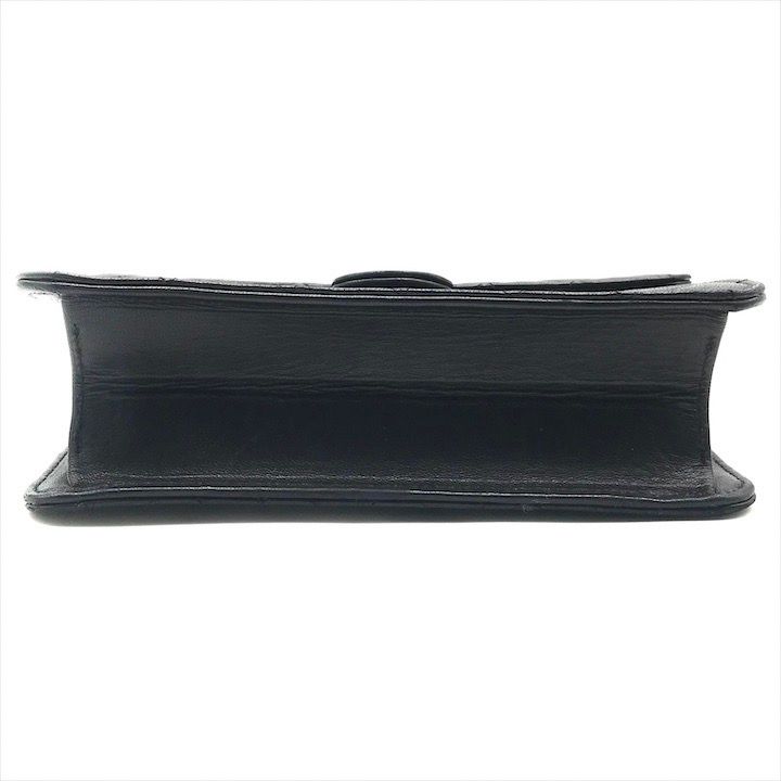 美品 CHANEL シャネル ココマーク マトラッセ ラムスキン プッシュ  