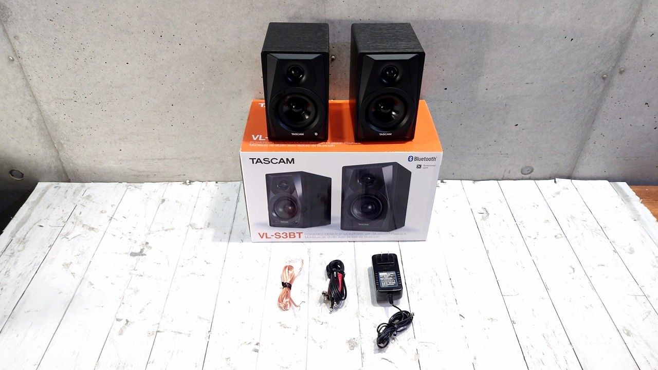 TASCAM VL-S3BT モニタースピーカー 中古品 VL-S3BT TASCAM