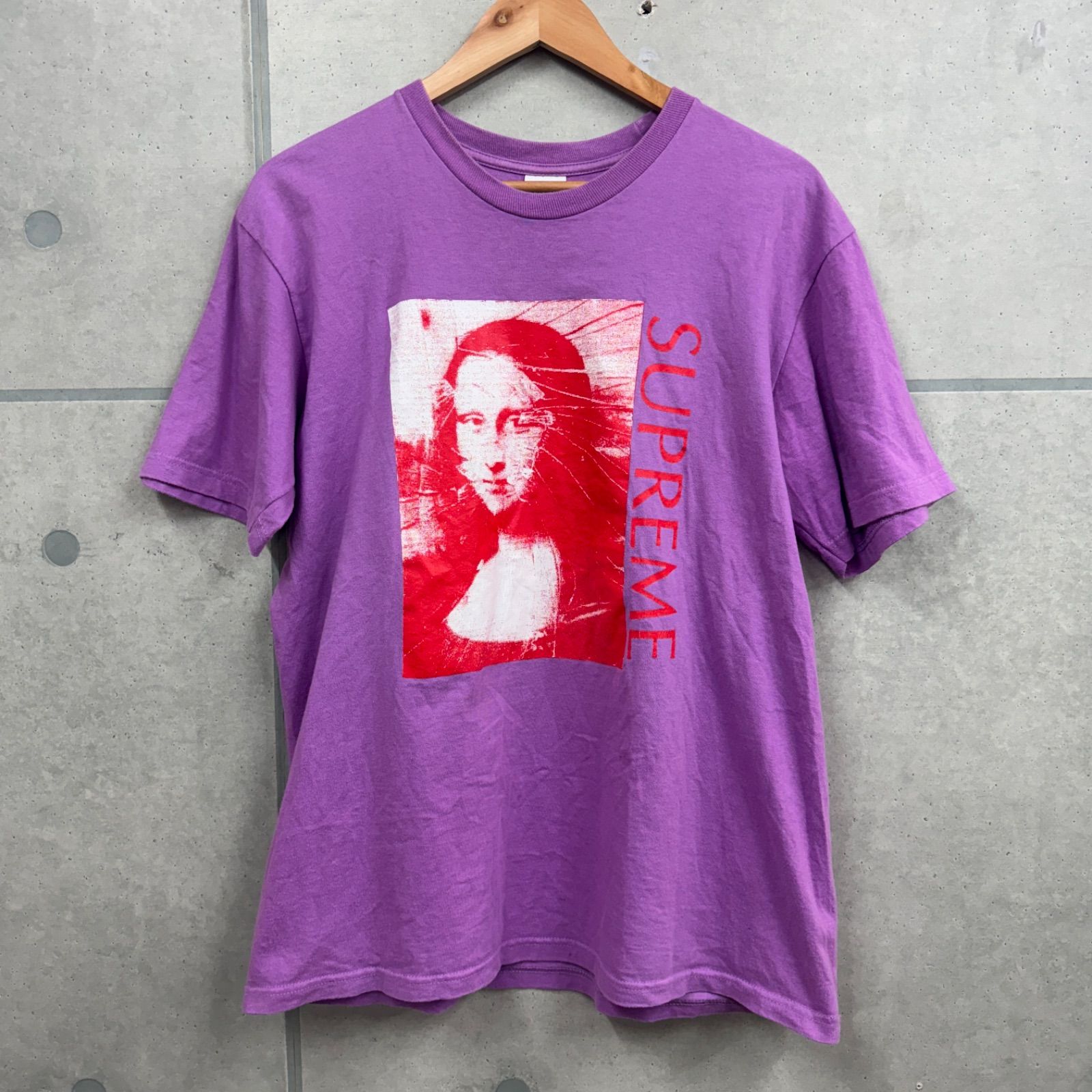 【新品・希少】SUPREME シュプリーム モナリザ Tシャツ パープル M 新品・希少】SUPREME シュプリーム モナリザ Tシャツ パープル M