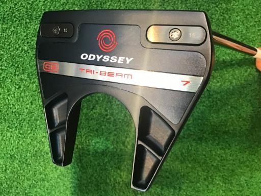 中古】 オデッセイ TRI-BEAM #7 CS 34インチ パター PT STROKE 中古】 オデッセイ TRI-BEAM #7 CS 34インチ パター PT STROKE