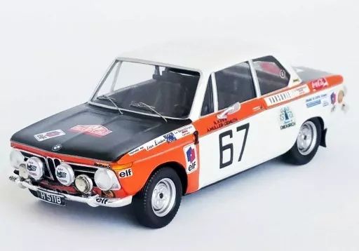 【】ミニカー 1/43 BMW 2002 ti 1972年モンテカルロラリー 15位 Nicolas Koob / Nico Demuth #67 [RRfr47]