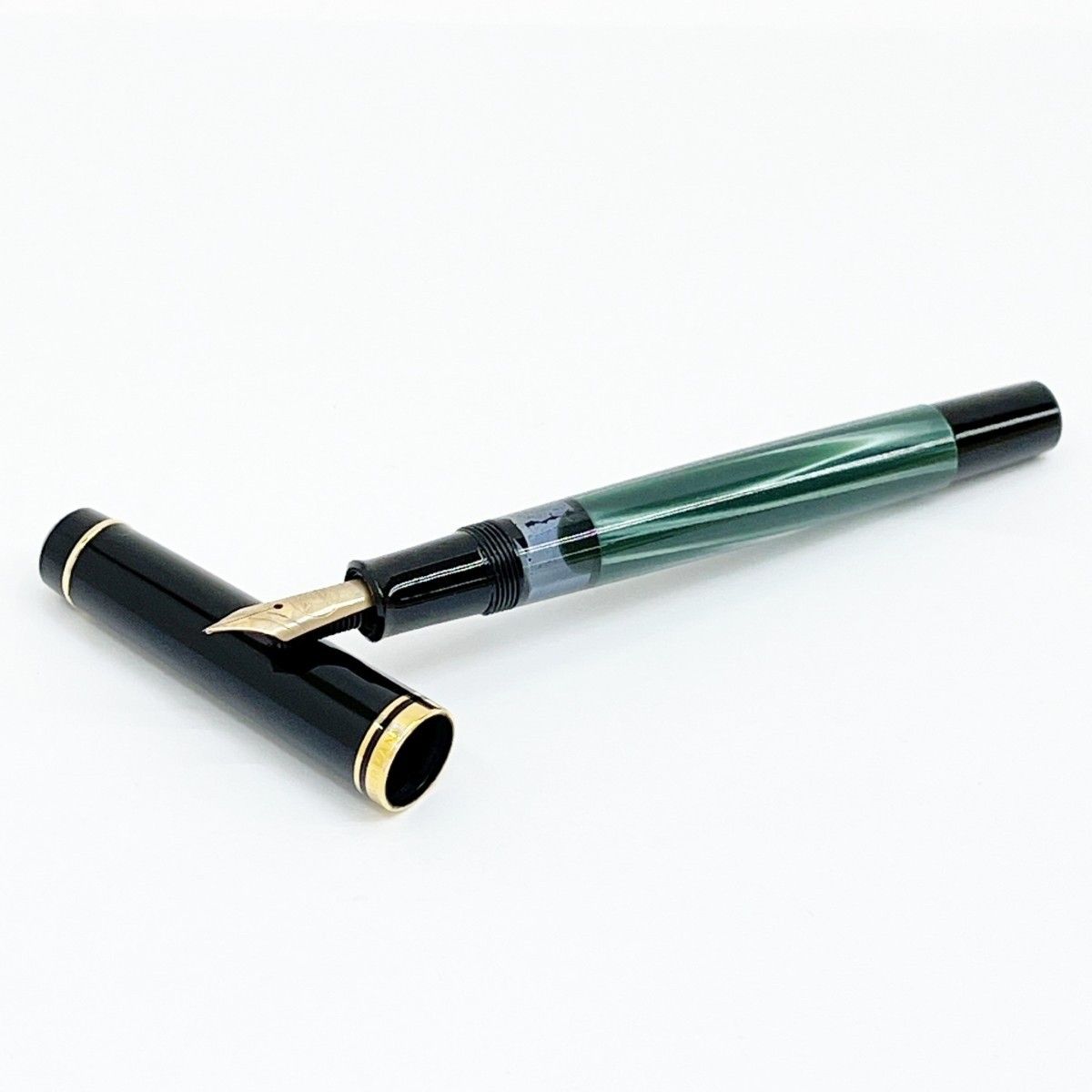 PELIKAN ペリカン 万年筆 12C-500 HEF 筆記未確認 ◇◇Pelikan ペリカン 万年筆セット 12C-500 インク・箱付
