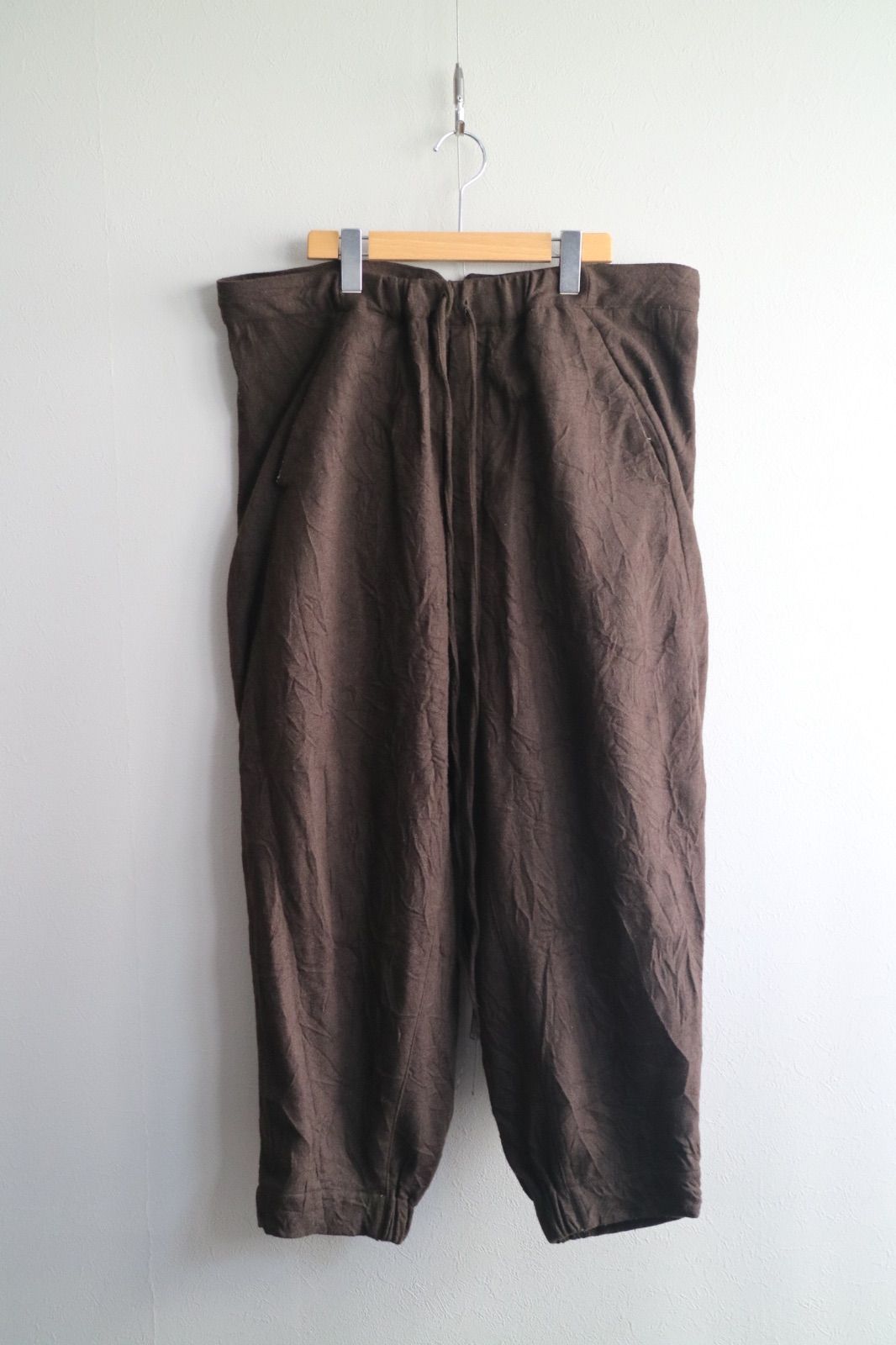 rdv o globe ウールサルエルパンツ ランデブーオーグローブ rdv o