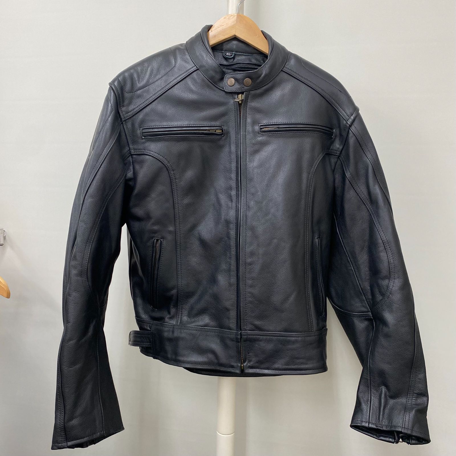 中古】Clooney ライダーズジャケット レザージャケット XLサイズ 中古】Clooney ライダーズジャケット レザージャケット XLサイズ