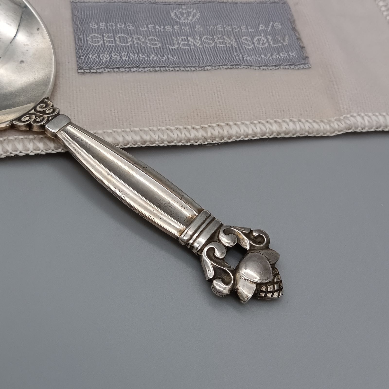 ジョージ ジェンセン ACORN エコーン ティーキャンディースプーン SKLAD-KIRPICHA_RU