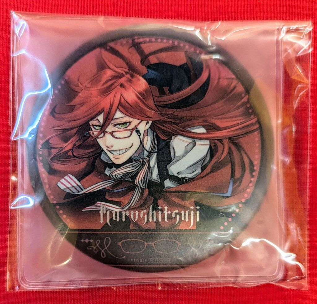 執事眼鏡eyemirror 黒執事 グレル・サトクリフ モデル 受注特典付 4点