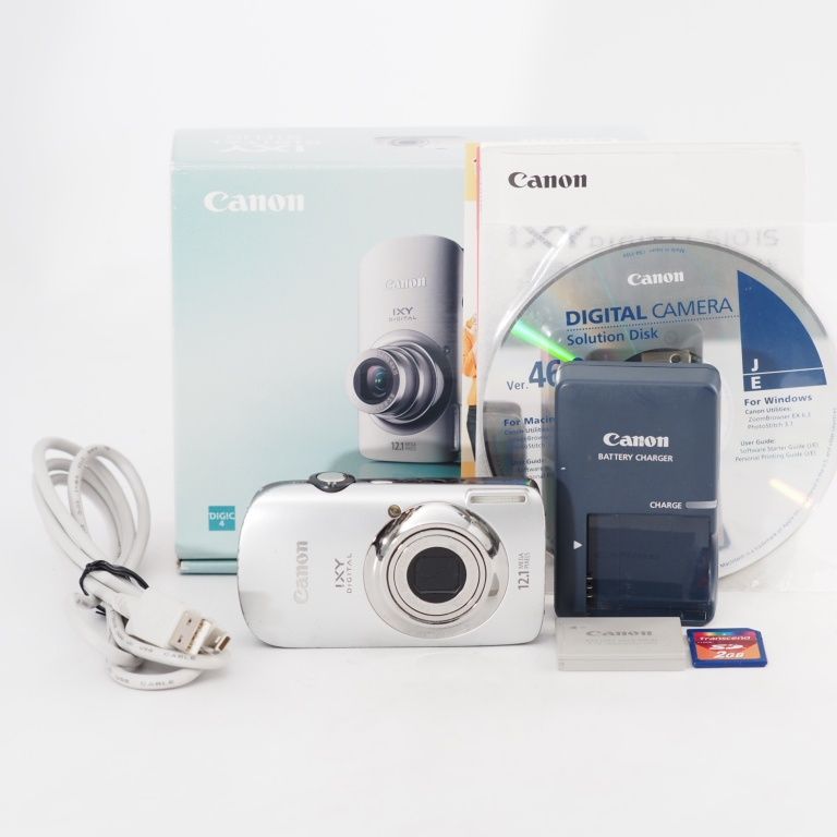 Canon 購入 デジタルカメラ IXY DIGITAL (イクシ) 510 IS シルバー