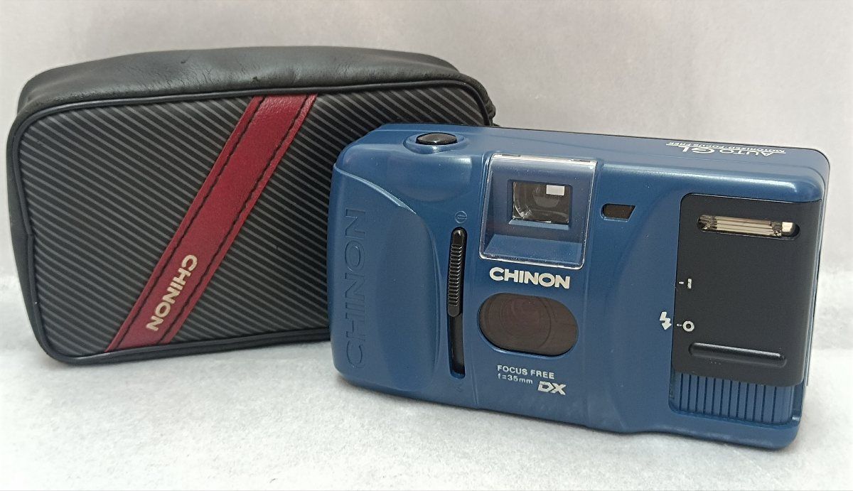 極上動作品 CHINON AUTO GL コンパクトフィルムカメラ 今季ブランド