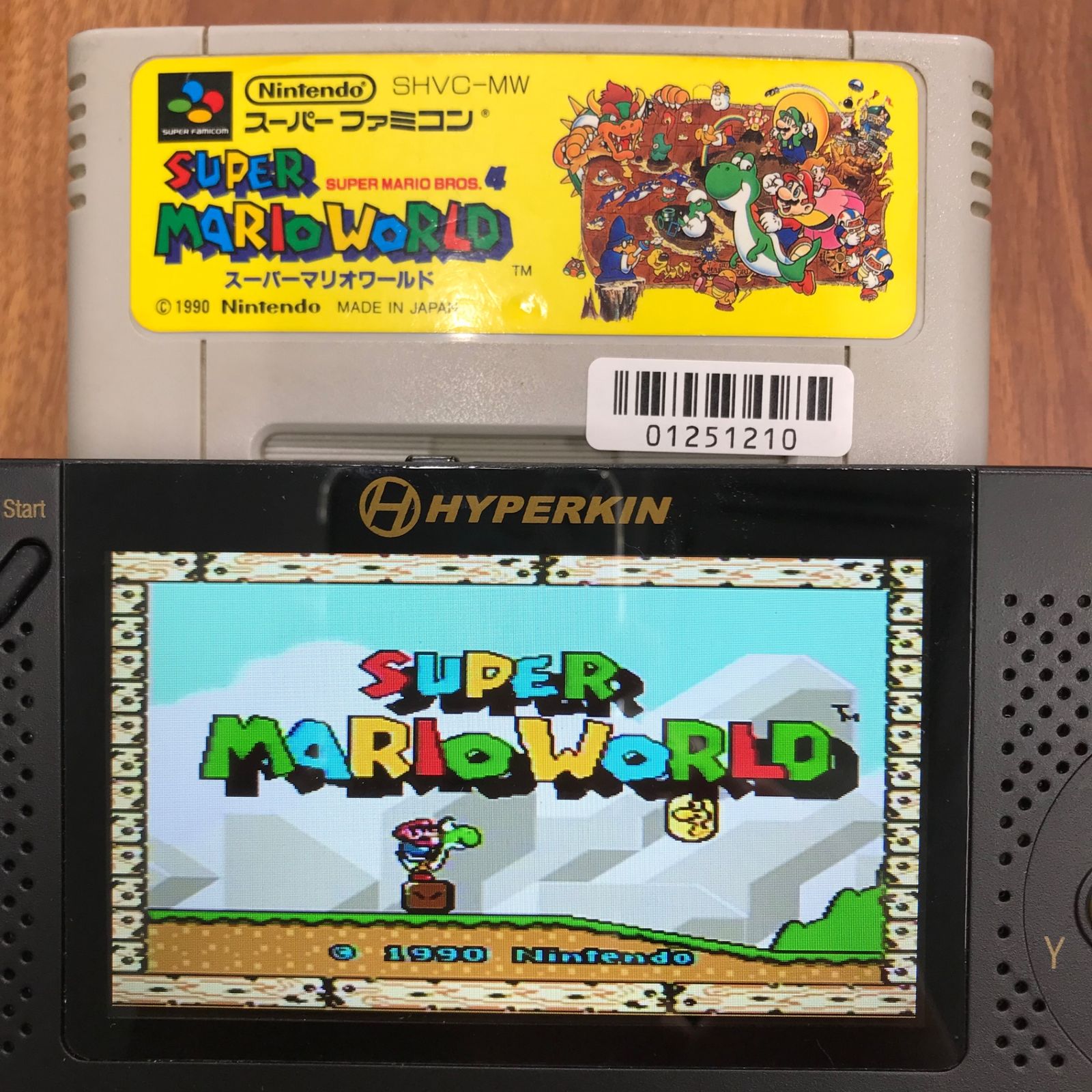 動作確認済】スーパーマリオワールド SHVC-MW[SFC/SNES]/AI-01251210-5