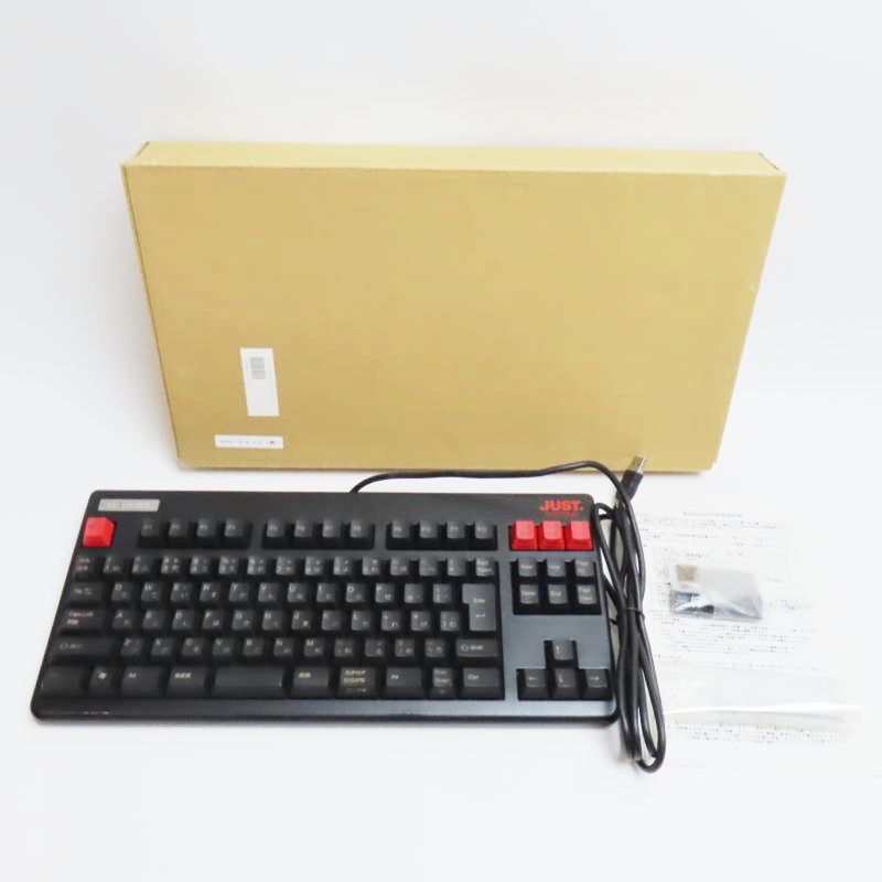 M12-s018 東プレ Topre REALFORCE 91U NG22J0 JUST SYSTEMS限定モデル USBキーボード M12-s018 東プレ Topre REALFORCE 91U NG22J0 JUST SYSTEMS限定