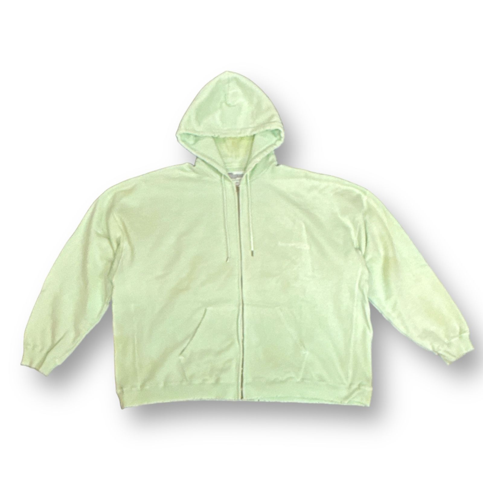 定価42900円 DAIRIKU 22SS C-1 BoymeetsGirl Zip Up Hoodie ジップアップ フーディー スウェット  パーカー ダイリク ミント系 M 67042A