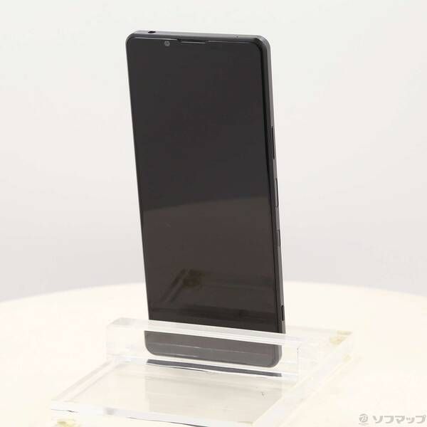 中古品〕 Xperia 1 III 256GB フロストブラック A101SO SoftBank【198