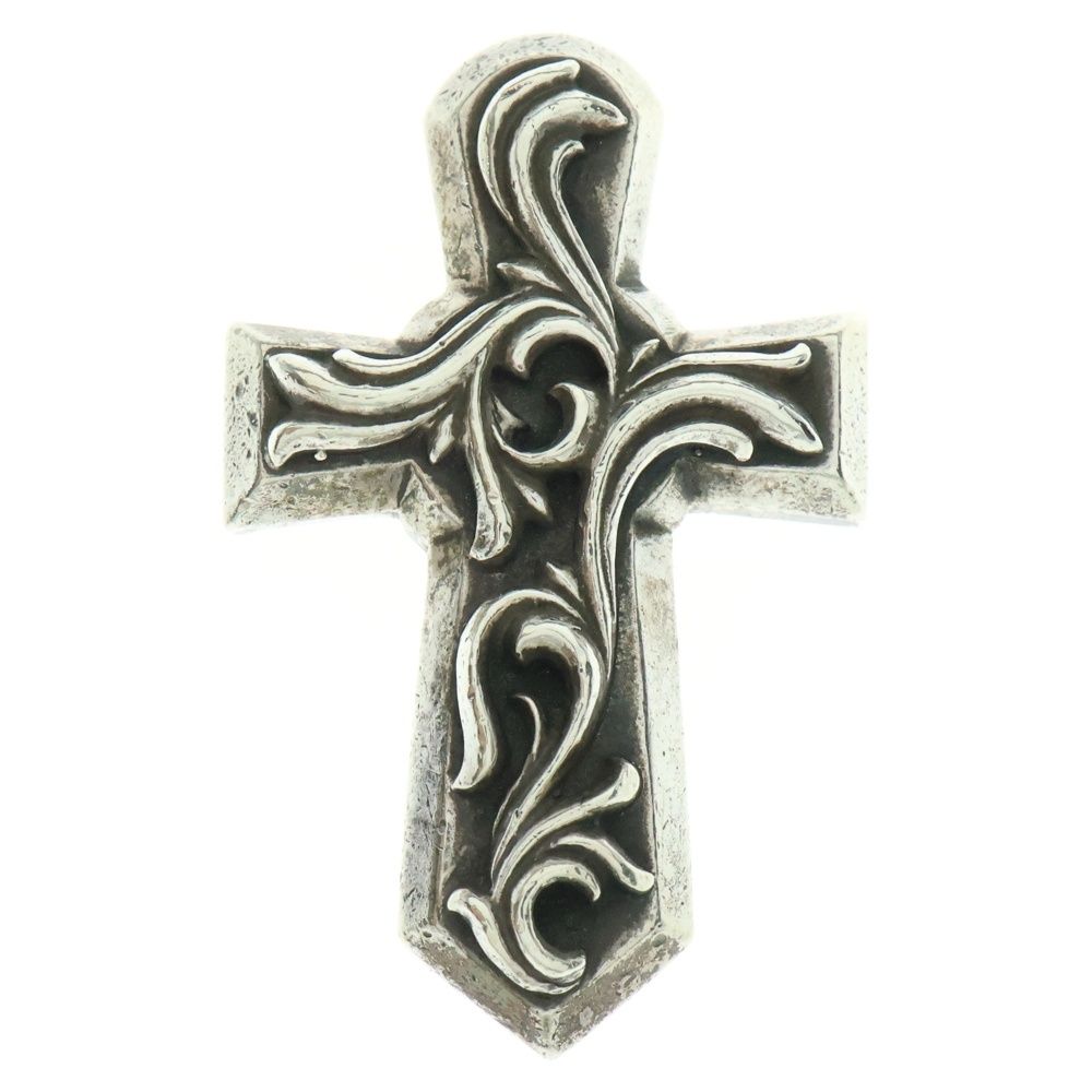 CHROME HEARTS クロムハーツ VULCAN CROSS SML バルカンクロス スモール ペンダントトップ シルバー