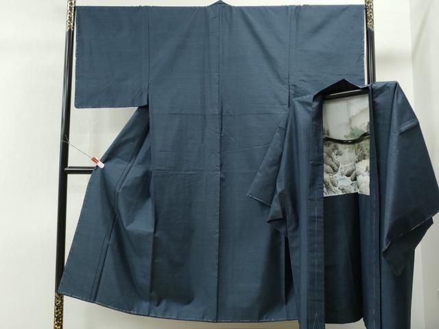 平和屋着物●男性　本場大島紬　アンサンブル　吉祥文　正絹　逸品　未使用　CAAS6806yc 平和屋着物○男性 本場大島紬 アンサンブル 吉祥文 正絹 逸品 未使用