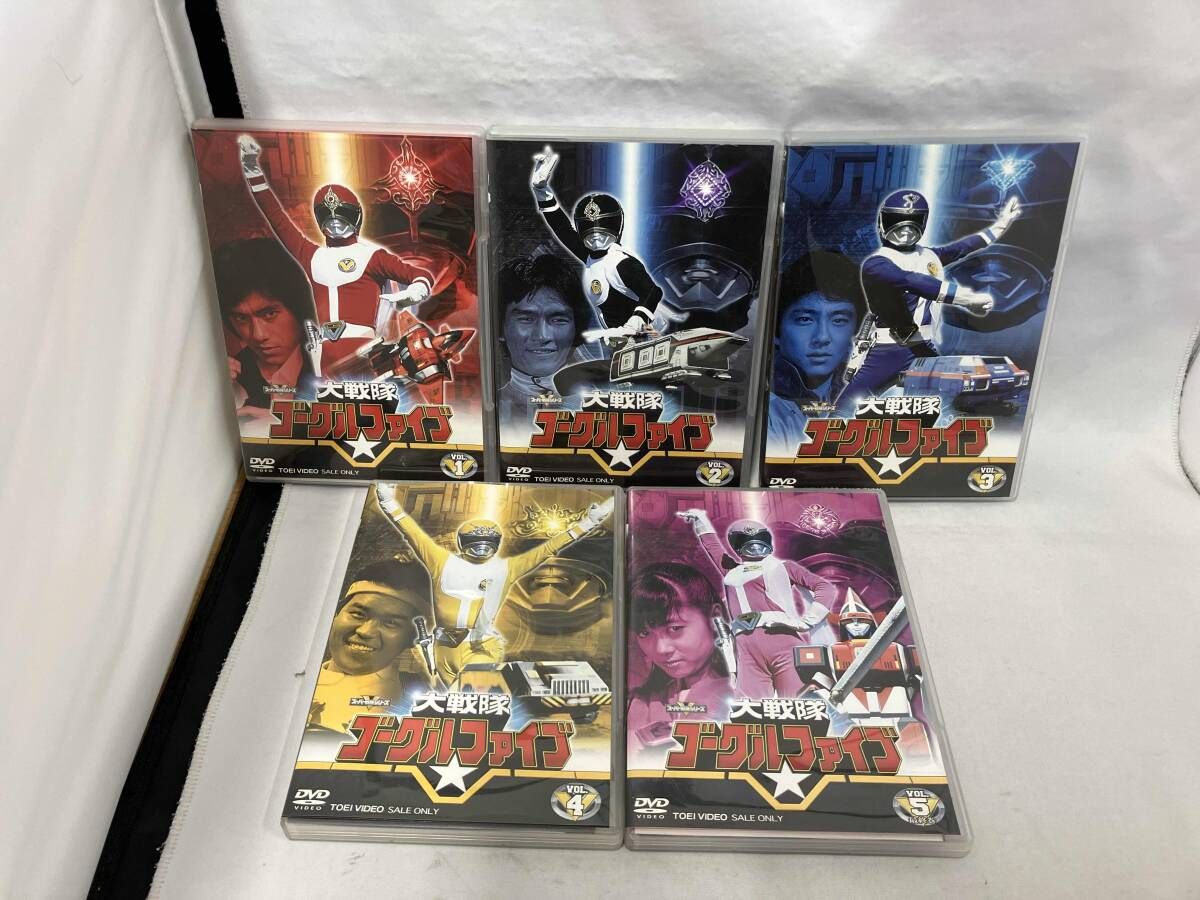 大戦隊ゴーグルファイブ DVD 全巻　全5巻　戦隊　特撮 大戦隊ゴーグルファイブ DVD 全巻 全5巻 戦隊 特撮 - メルカリ