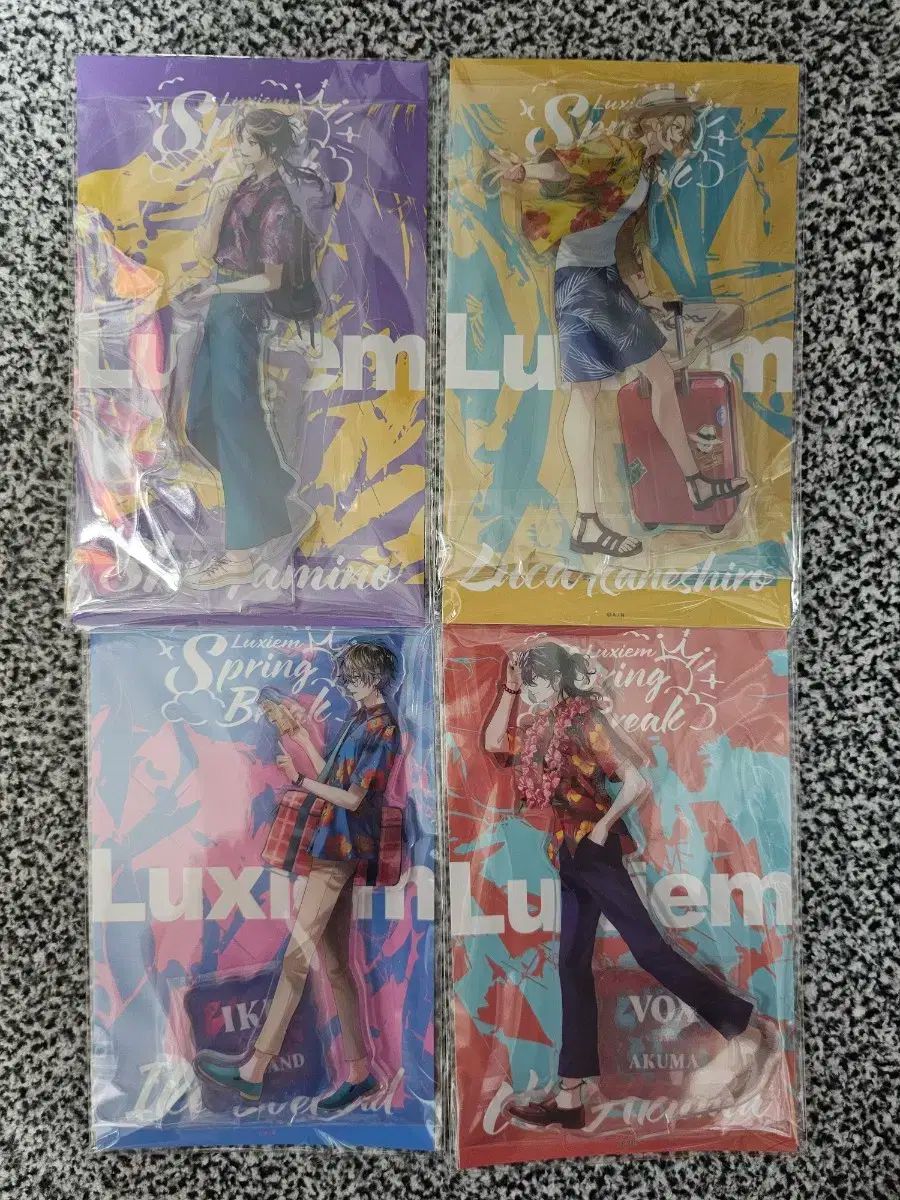 にじさんじ en Luxiem 巡音 ルカ 斎宮 宗 アイク イーヴランド ヴォックス アクマ 春 SPRING ブレーキ アクリル