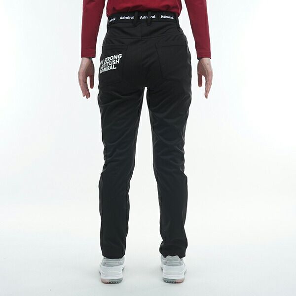 M L LLサイズ 裾上げ対象商品 アドミラルゴルフ レディース 防風 ゴルフパンツ ストレッチ ロングパンツ ADLA371 ボンディング バックロゴ ゴルフウェア Admiral WHITEMONARCHHOTEL_COM