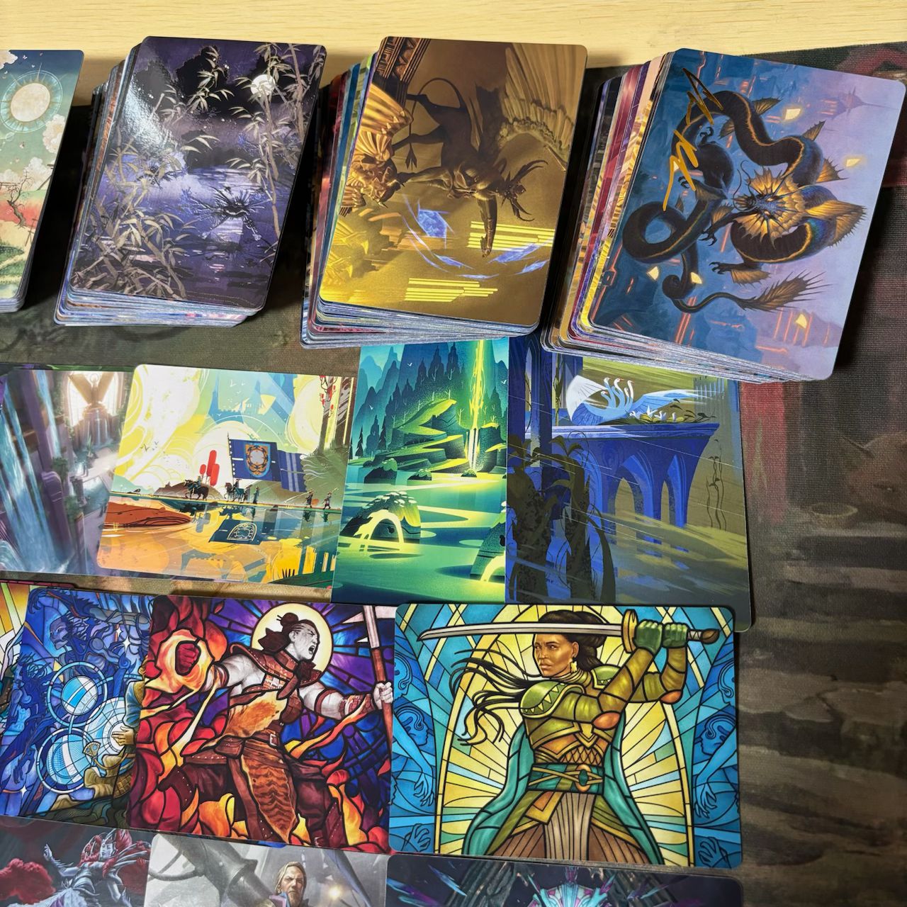 MTG イラストカード 大量まとめ売り サイン nvq35 14 アートカード イラストコレクション 345枚 大量 まとめ