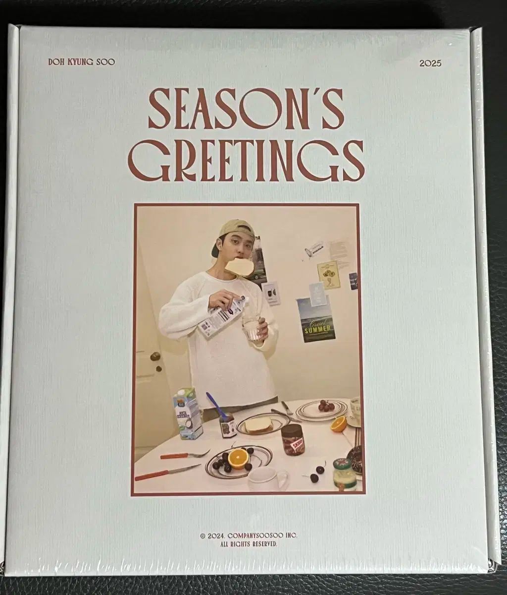 【新品未開封】ギョンス　シーグリ　2025 EXO ギョンス フォトブック BLOOM Behind シーグリ2025 まるで公式