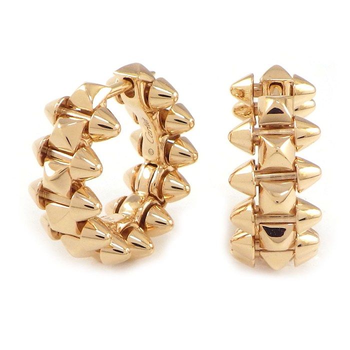 カルティエ Cartier ピアス クラッシュ ミニモデル B8301520
