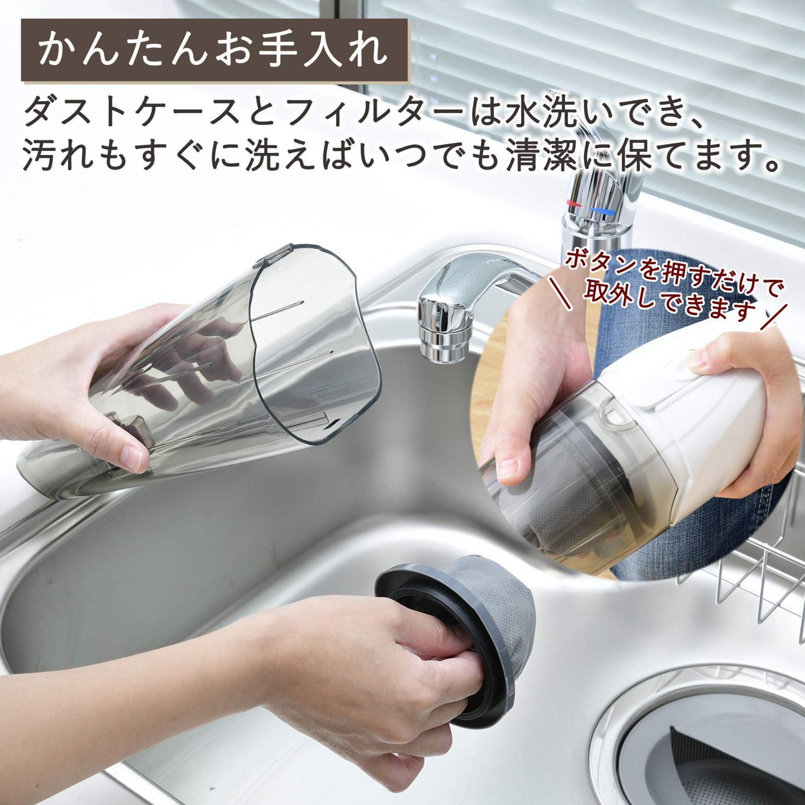 在庫処分】ホワイト 2WAYスティッククリーナー 掃除機 ZC-MS40(W 